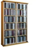 Ebuy24 - Holz Cd Dvd Stand Regal Galerie Glast&uuml;r