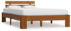 Massivholzbett,Schlafzimmerbett,Doppelbett Honigbraun Kiefer 120x200 cm vidaXL