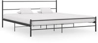 Bettgestell Schwarz Metall 180&times;200 Cm Vidaxl