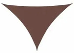 Sonnensegel Oxford-gewebe Dreieckig 5x7x7 M Braun Vidaxl