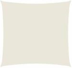 Sonnensegel Oxford-gewebe Quadratisch 3x3 M Creme Vidaxl