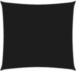 Sonnensegel Oxford-gewebe Quadratisch 4x4 M Schwarz Vidaxl