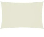 Sonnensegel Oxford-gewebe Rechteckig 2,5x5 M Creme Vidaxl