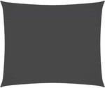 Sonnensegel Oxford-gewebe Rechteckig 3,5x4,5 M Anthrazit Vidaxl