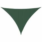 Sonnensegel Oxford-gewebe Dreieckig 3,5x3,5x4,9 M Dunkelgr&uuml;n Vidaxl