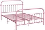 Bettgestell Rosa Metall 120x200 Cm Vidaxl