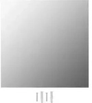Wandspiegel 40 X 40 Cm Quadratisch Glas Vidaxl