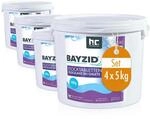 4x 5 Kg Bayzid&reg; Flocktabletten F&uuml;r Pools