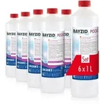H&ouml;fer Chemie Gmbh - 6x 1 L Bayzid&reg; Poolclear - Tr&uuml;bungsbeseitigung F&uuml;r