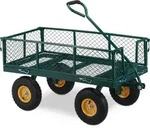Handwagen, Praktischer Bollerwagen F&uuml;r Den Garten, Mit Luftbereifung, Klappbare