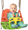 3-in-1 Babyschaukel, Sicherheitsgurt, längenverstellbare Seile, für In- und