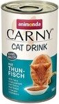 Animonda Cat Carny Katzengetr&auml;nk Getr&auml;nk F&uuml;r Katzen, 140-ml-dose &ndash; Thunfisch