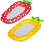Aufblasbare Matratze Sweetsummer Erdbeere 178x103cm Oder Ananas 186x112cm