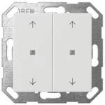 Gira Taster Wippe Knx, 2f, Reinwei&szlig; 517403
