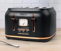 Muse Ms-131 Bc Toaster Schwarz Retro-design Elegant
