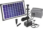 Esotec - 101774 Napoli Led Solar-pumpenset Mit Beleuchtung, Mit Akkuspeicher
