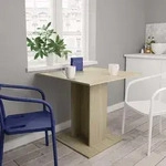 Esstisch Sonoma-eiche 80x80x75 Cm Holzwerkstoff Vidaxl