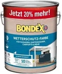 Wetterschutz Farbe Anthrazit (ral7016) 3l - Bondex
