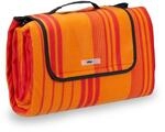 Relaxdays - Picknickdecke Fleece, Wasserdichte Outdoordecke, W&auml;rmeisoliert,