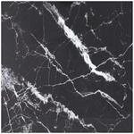 Tischplatte Schwarz 70x70 Cm 6 Mm Hartglas In Marmoroptik Vidaxl