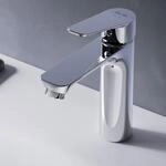 Am.pm - Wasserhahn Bad Chrom Waschtischarmatur Bad Armatur Mischbatterie
