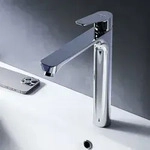Am.pm - Waschtischarmatur Hoch Chrom Wasserhahn Bad Waschbecken Armatur