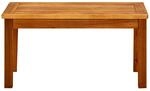 Garten-couchtisch 70x40x36 Cm Massivholz Akazie Vidaxl