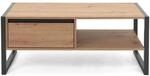 Couchtisch Denver 55 Artisan-eiche Und Anthrazit Finori