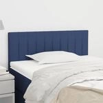 Kopfteil Blau 90x5x78/88 Cm Stoff Vidaxl