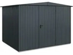 Metall-ger&auml;tehaus Berry Classic Mit Satteldach Typ 3, 324 X 248 Cm, Anthrazitgrau, 8