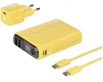 Realpower - Pb-10000 Power Pack Powerbank 10000 Mah Li-ion Usb, Usb-c&reg; Gelb