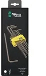 Wera - 950/13 Hex-plus Imperial 1 Innen-sechskant Winkelschraubendreher-set 3/8 Zoll,