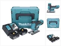 Makita Djv 185 Rgj Akku Pendelhubstichs&auml;ge 18 V Brushless + 2x Akku 6,0 Ah +