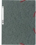 Exacompta Sammelmappe Exacompta Din A4 400g/m&sup2; Colorspankarton Grau