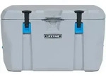 Premium K&uuml;hlbox, Campingk&uuml;hlschrank 'cooler' Mit Tragegriffen, Grau, 73 L Volumen -