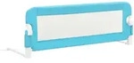 Kleinkind-bettschutzgitter Blau 120x42 Cm Polyester Vidaxl