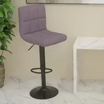 Barhocker Taupe Stoff Vidaxl