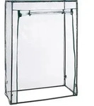 Relaxdays - Tomatengew&auml;chshaus, Stahl & Pvc-folie, Hbt: 150 X 100 X 50 Cm,