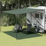 Vidaxl Tent Carpet 300x400 Cm Hdpe Green