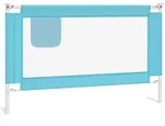 Kleinkind-bettschutzgitter Blau 120x25 Cm Stoff Vidaxl 305616