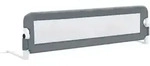 Kleinkind-bettschutzgitter Grau 120x42 Cm Polyester Vidaxl