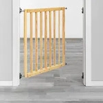 Reer Treppenschutzgitter Basic Zum Schrauben Holz 65,5 - 106 Cm