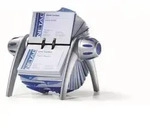 Durable - Rollkartei Visifix&reg; Flip Vegas 104 X 72 Mm (b X H) Kunststoff Silber