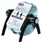 Durable - Rollkartei Visifix&reg; Flip Vegas 104 X 72 Mm (b X H) Kunststoff Schwarz