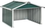 Rasenm&auml;her Garage 92x97x63 Cm Verzinkter Stahl Gr&uuml;n Vidaxl