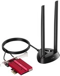 Abacus - Cudy Adapter Pci E We4000 Ax5400 Wifi 6e Magnetische Antennen