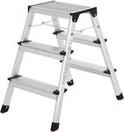 Aluminiumleiter, Haushaltsleiter, Leicht 3 Kg, Beidseitig Klappbare