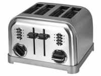 Toaster 4 Schlitze 1800W gebürsteter Stahl - cpt180e Cuisinart