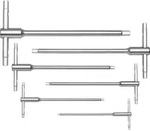 Fp - Swiss Tools T-griff-schraubendreher- Satz Mit Gleitgriff 5-teilig 2,5-6mm