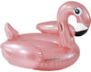 Badeinsel Flamingo XXL Pool Matratze Rosa PVC 80kg Traglast Luft Baden Kinder